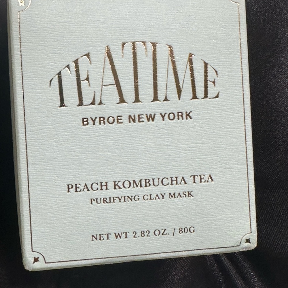 ROE Peach Kombucha Tea Clay Mask - White